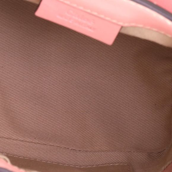 Chloe Faye Backpack Leather and Suede Mini Pink - Picture 5 of 7